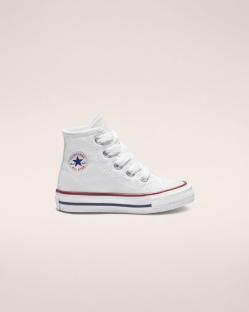 Converse Chuck Taylor All Star Fiu Magasszárú Fehér | ZJEFDAU-HU